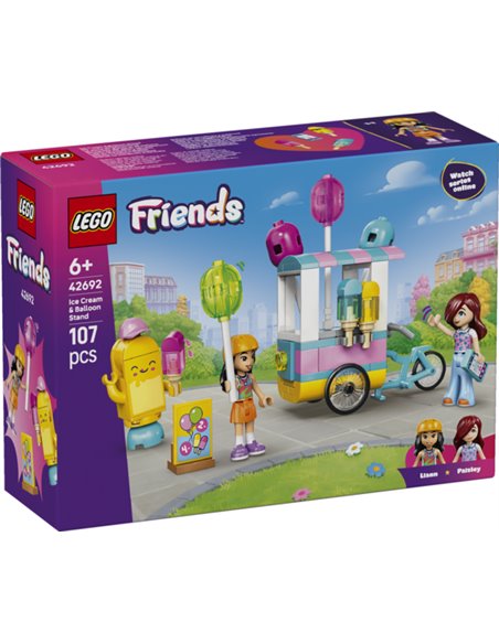 LEGO FRIENDS 42692 - LE STAND DE GLACES ET DE BALLONS