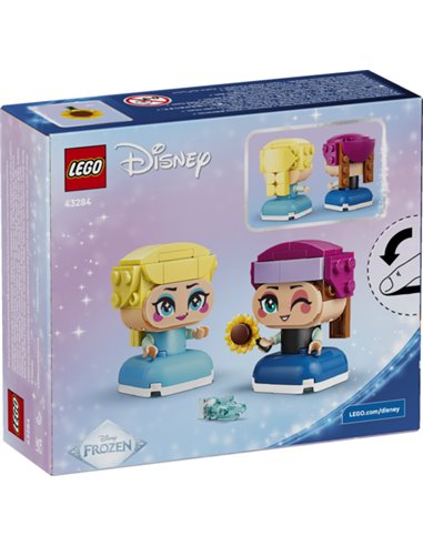 LEGO  DISNEY PRINCESS™ 43284 - ANNA ET ELSA MINIATURES