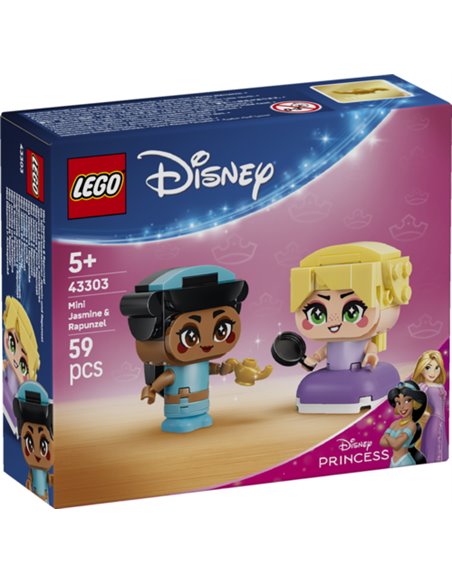 LEGO DISNEY PRINCESS™ 43303 - JASMINE ET RAIPONCE MINIATURES