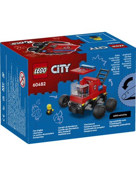 LEGO CITY 60482 - VEHICULES - LE CAMION DE POMPIERS