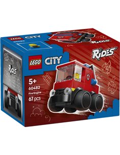 LEGO CITY 60482 - VEHICULES - LE CAMION DE POMPIERS