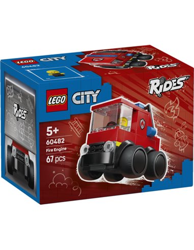 LEGO CITY 60482 - VEHICULES - LE CAMION DE POMPIERS