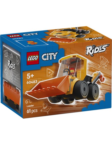 LEGO CITY 60483 - VEHICULES - LA CHARGEUSE DE CHANTIER