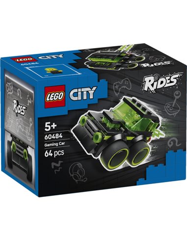 LEGO CITY 60484 - VEHICULES - LA VOITURE DE COURSE DE JEU VIDEO