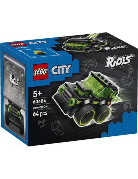 LEGO CITY 60484 - VEHICULES - LA VOITURE DE COURSE DE JEU VIDEO
