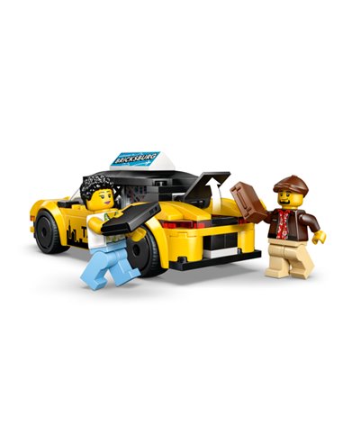 LEGO CITY 60487- LE TAXI JAUNE