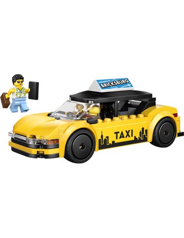 LEGO CITY 60487- LE TAXI JAUNE