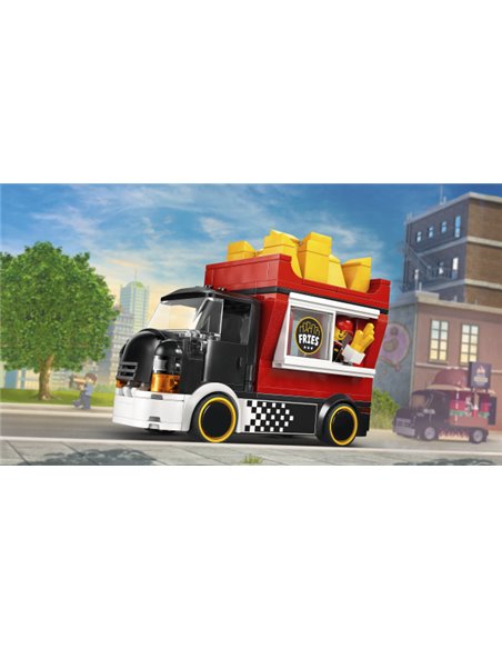 LEGO CITY 60488 - LE FOOD-TRUCK DE FRITES