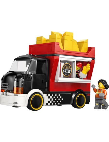 LEGO CITY 60488 - LE FOOD-TRUCK DE FRITES