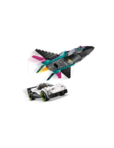LEGO CITY 60489 - LE JET CONTRE LA VOITURE