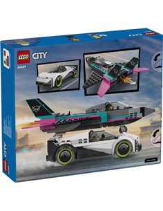 LEGO CITY 60489 - LE JET CONTRE LA VOITURE 2
