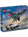LEGO CITY 60489 - LE JET CONTRE LA VOITURE