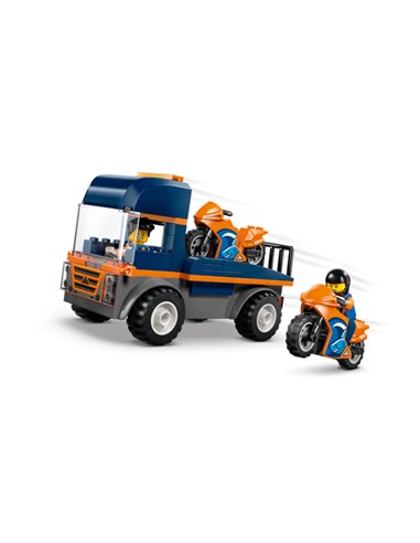 LEGO CITY 60491 - LE TRANSPORTEUR DE MOTOS