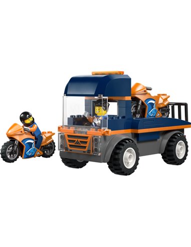 LEGO CITY 60491 - LE TRANSPORTEUR DE MOTOS