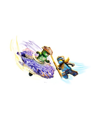 LEGO NINJAGO 71849 - NYA CONTRE LA TOUPIE DU MONSTRE ELEMENTAIRE