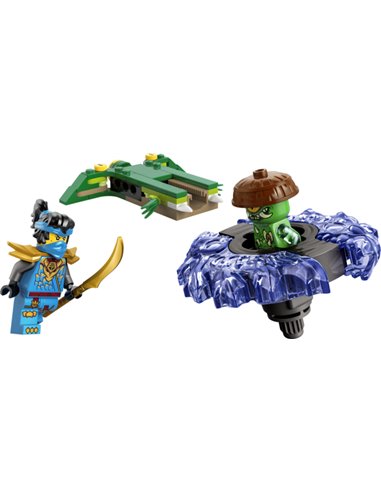 LEGO NINJAGO 71849 - NYA CONTRE LA TOUPIE DU MONSTRE ELEMENTAIRE