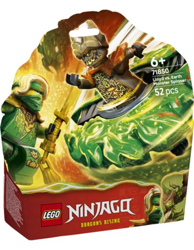 LEGO NINJAGO 71850 - LLOYD CONTRE LA TOUPIE DU MONSTRE ELEMENTAIRE