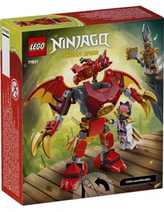 LEGO NINJAGO 71851 - PACK DE COMBAT : LE ROBOT DRAGON DE KAI 2