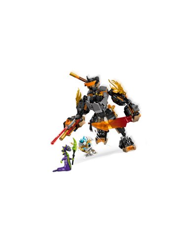 LEGO NINJAGO 71854 - LA MISSION DU ROBOT COLE ET DU DRAGON ZANE