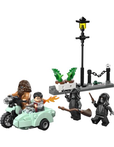 LEGO HARRY POTTER 76459 - HAGRID™ ET HARRY S’ECHAPPENT DE PRIVET DRIVE