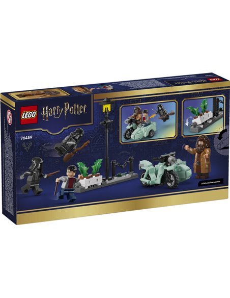 LEGO HARRY POTTER 76459 - HAGRID™ ET HARRY S’ECHAPPENT DE PRIVET DRIVE