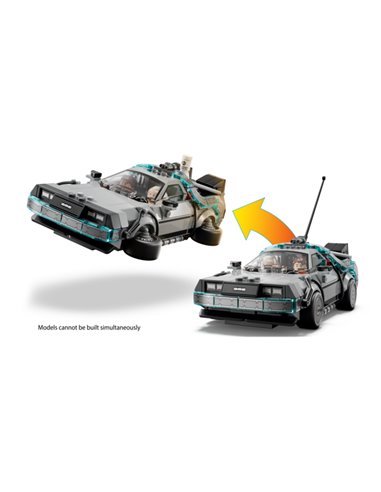 LEGO SPEED CHAMPIONS - RETOUR VERS LE FUTUR 77256 LA MACHINE A REMONTER LE TEMPS