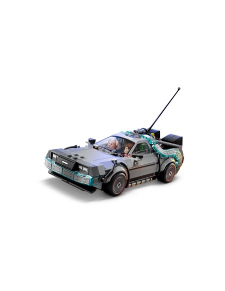LEGO SPEED CHAMPIONS - RETOUR VERS LE FUTUR 77256 LA MACHINE A REMONTER LE TEMPS