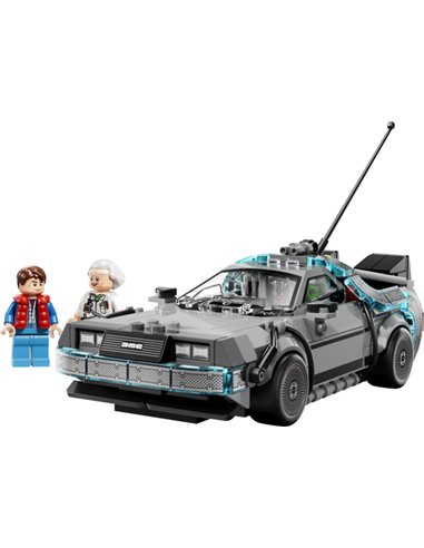 LEGO SPEED CHAMPIONS - RETOUR VERS LE FUTUR 77256 LA MACHINE A REMONTER LE TEMPS
