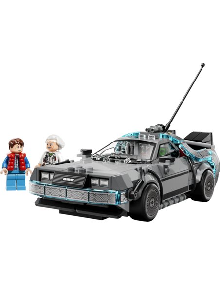 LEGO SPEED CHAMPIONS - RETOUR VERS LE FUTUR 77256 LA MACHINE A REMONTER LE TEMPS