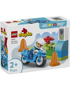 LEGO DUPLO MA VILLE 10471 - LA MOTO DE POLICE BLEUE