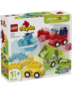 LEGO DUPLO MES PREMIERS PAS 10474 - LES VEHICULES CREATIFS