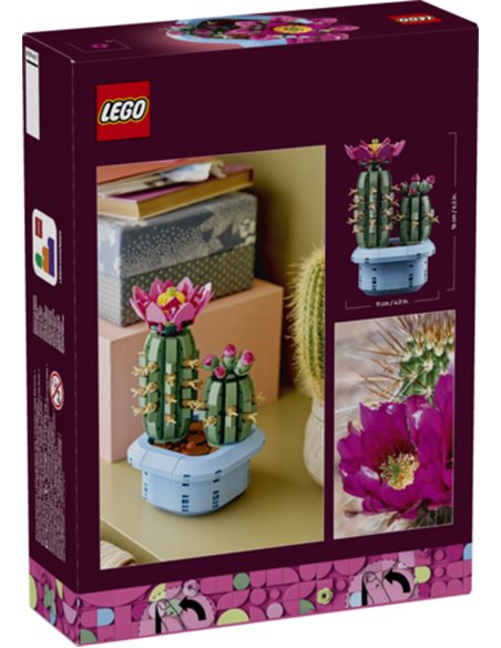 LEGO BOTANICALS 11509 - CACTUS FLEURI