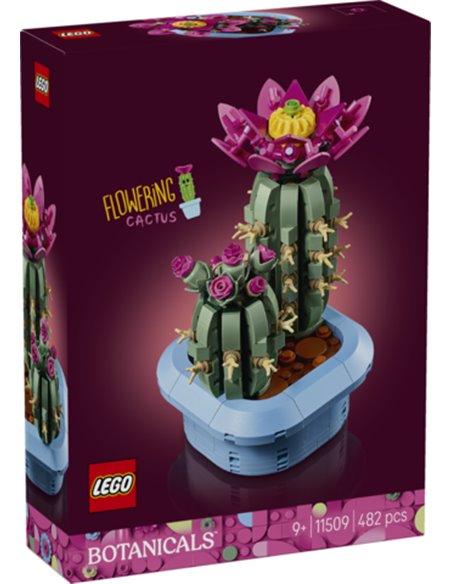 LEGO BOTANICALS 11509 - CACTUS FLEURI