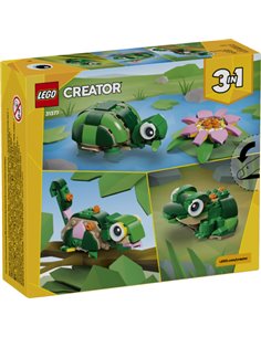 LEGO CREATOR 31377 - LA TORTUE ET LA FLEUR DE NENUPHAR 2