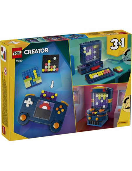 LEGO CREATOR 31380 - LA CONSOLE DE JEU RETRO