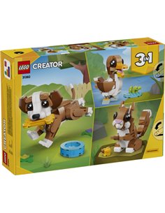 LEGO CREATOR 31382 - LES ADORABLES ANIMAUX : LE CHIOT JOUEUR 2