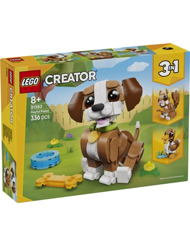LEGO CREATOR 31382 - LES ADORABLES ANIMAUX : LE CHIOT JOUEUR