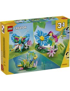 LEGO CREATOR 31384 - ANIMAUX SAUVAGES : LE COLIBRI COLORE 2