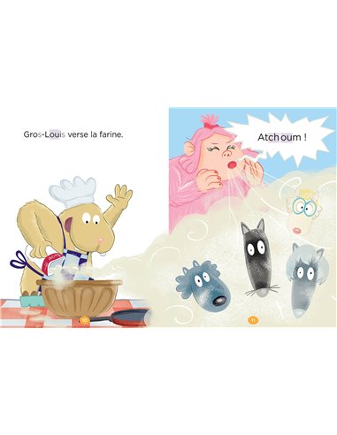 MES LECTURES DU CP AVEC LOUP - LA FÊTE DES CRÊPES