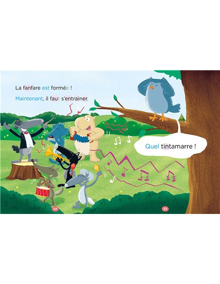 MES LECTURES DU CP AVEC LOUP - EN FANFARE !