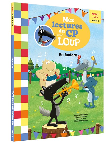 MES LECTURES DU CP AVEC LOUP - EN FANFARE !
