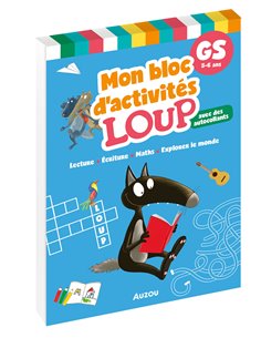 MON BLOC D'ACTIVITÉS LOUP - GRANDE SECTION
