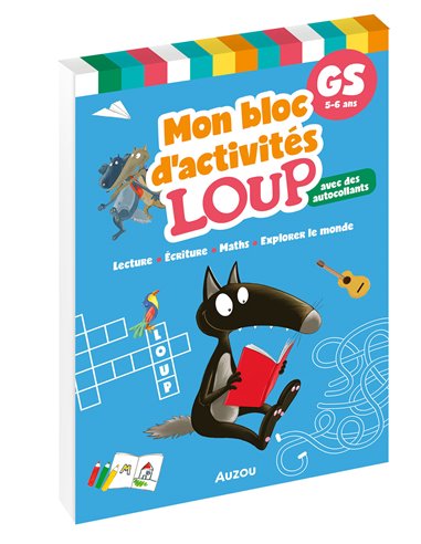 MON BLOC D'ACTIVITÉS LOUP - GRANDE SECTION