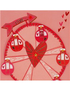 Carte de Vœux à Gratter I Love You - Heart - Scratch Off Card - Saint Valentin 2026 - LEGAMI 2
