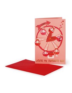 Carte de Vœux à Gratter I Love You - Heart - Scratch Off Card - Saint Valentin 2026 - LEGAMI