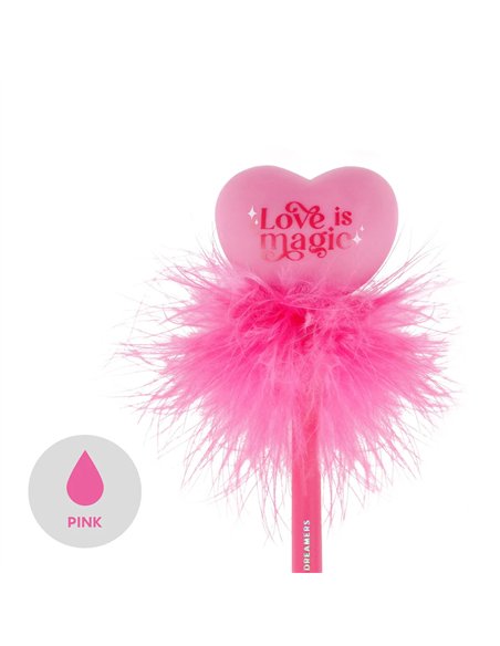 Stylo à Bille Lumineux - Heart - Writing is Magic - Legami