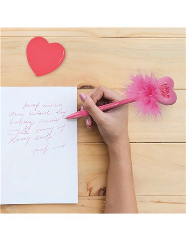 Stylo à Bille Lumineux - Heart - Writing is Magic - Legami