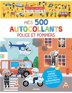 MES TOUT PREMIERS AUTOCOLLANTS - MES 500 AUTOCOLLANTS POLICE ET POMPIERS 