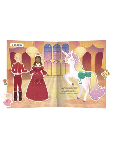 MES 500 AUTOCOLLANTS CRÉATIFS - LICORNES ET PRINCESSES