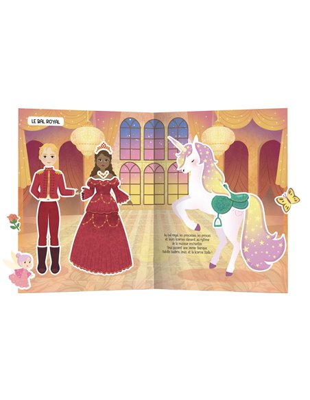 MES 500 AUTOCOLLANTS CRÉATIFS - LICORNES ET PRINCESSES